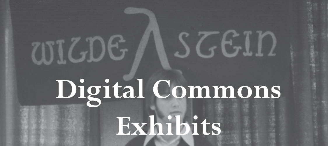 Digital Commons Exhibits website graphic